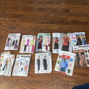 - 10 mix sewing patterns bundle #5